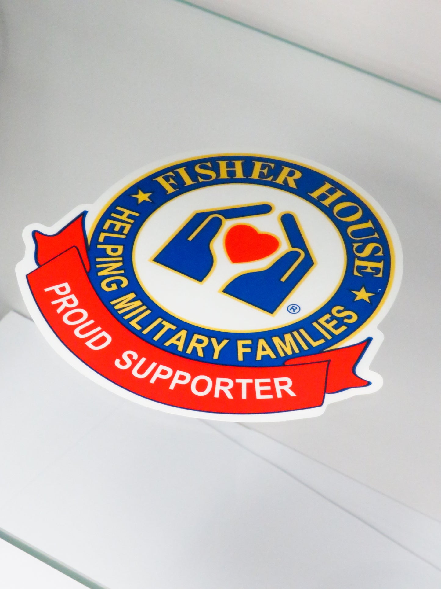Proud Supporter Window Cling