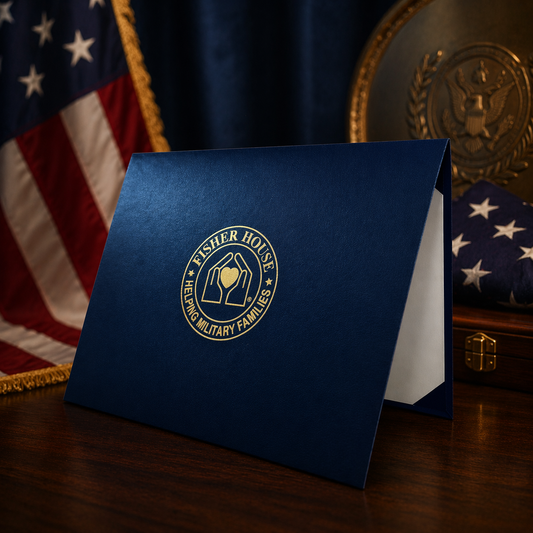 Diploma Style Presentation Folder