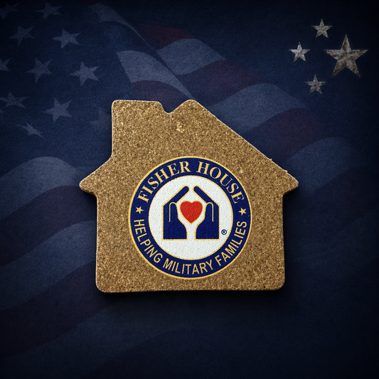 Coaster - Cork, House Shaped