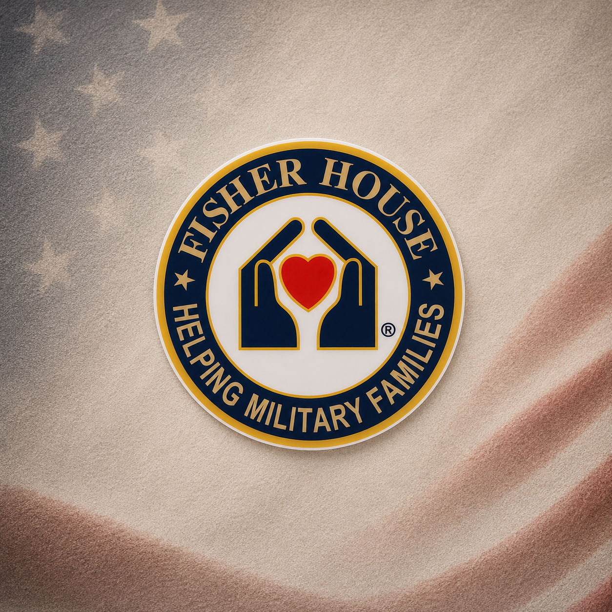 Sticker - Fisher House Logo