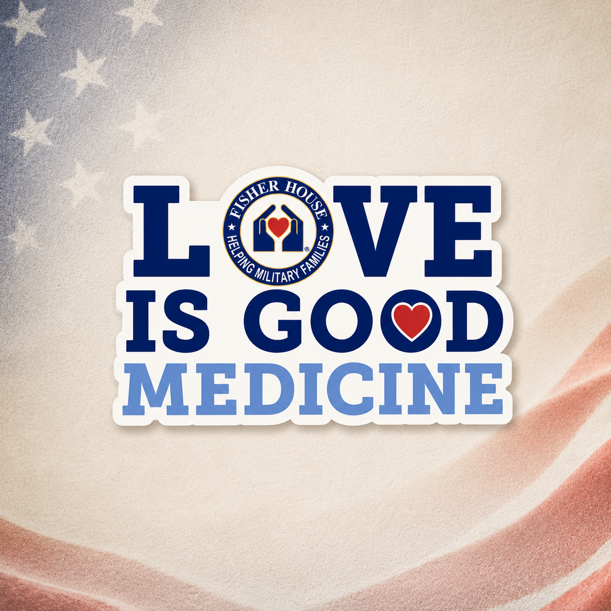 Sticker - Love is Good Medicine